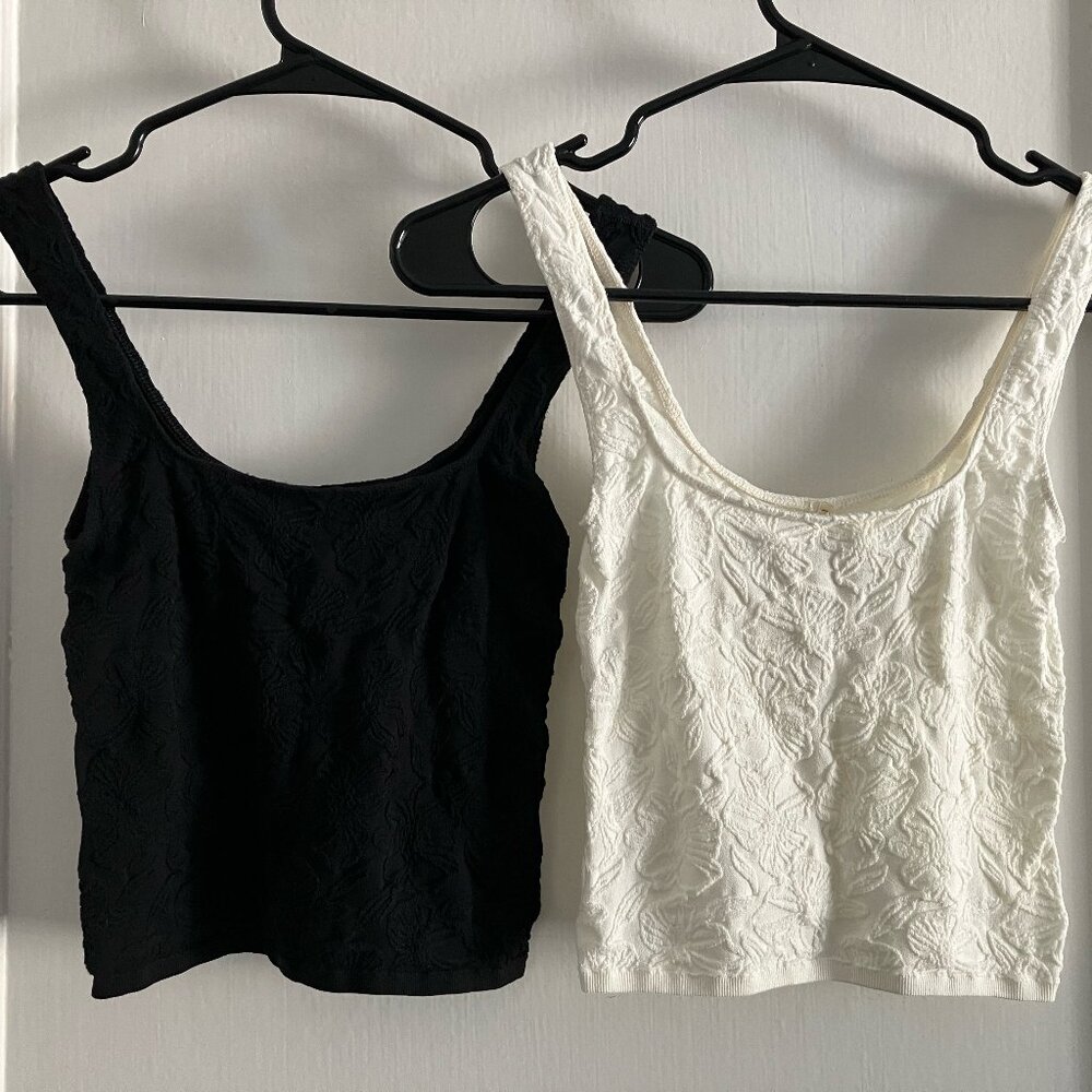 Anthropologie The Hannah Seamless Textured Tank in S/M